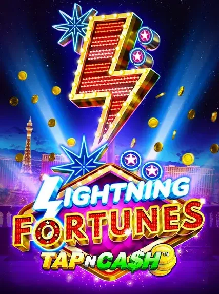 Lightning Fortunes Tap N Cash Slot online at Golden Lion